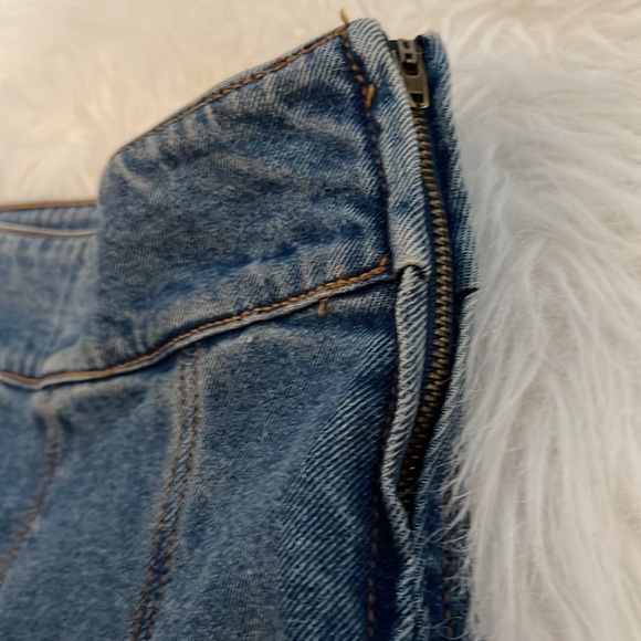 Like New Girls Denim Tennis Shirt - Picture 6 of 6